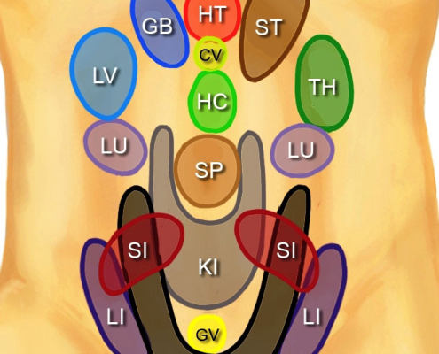 סייקי שיאצו - אבחון מרידיאנים